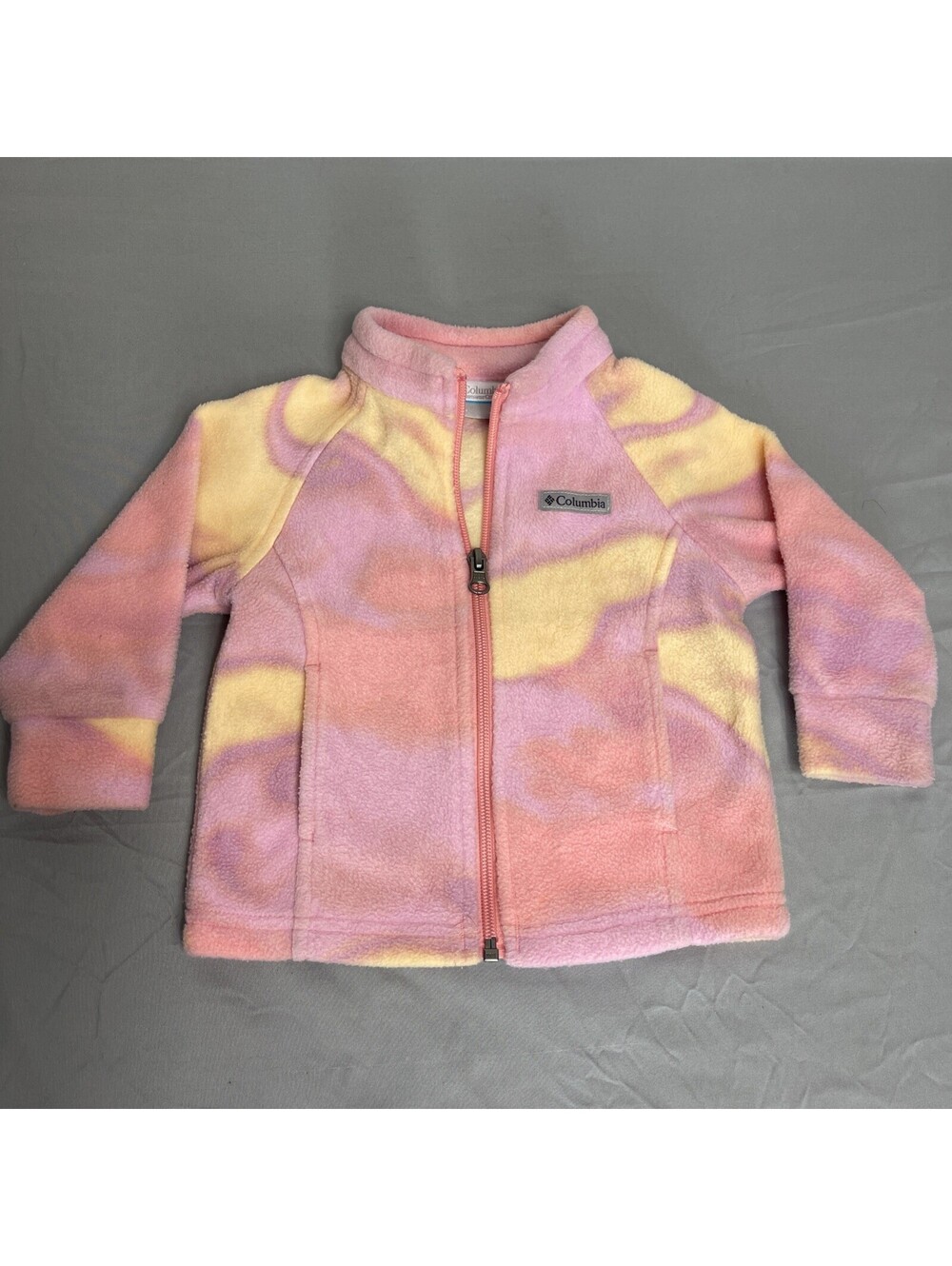 Columbia Pastel Camo Fleece Baby Girl 6 To 12 Months